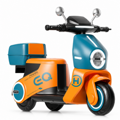 Rechargeable Battery Operated Toddler Ride-On Motorbike (1–3 Years)
