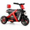 Kids Battery Operated 3-Wheel Toy Motorbike with LED Lights