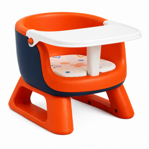 Baby Booster Feeding Seat with Detachable Tray