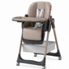 2 Kidilo Foldable Baby Highchair with 7-Position Double Tray (8122)