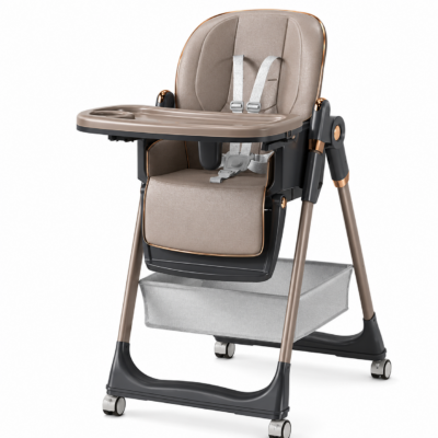 2 Kidilo Foldable Baby Highchair with 7-Position Double Tray (8122)