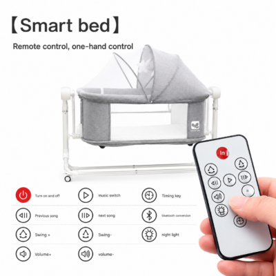 Cool Baby 4-in-1 Electric Co-Sleeping Bassinet & Swing