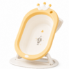 Foldable Ergonomic Baby Bath Tub with Crown Design