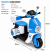 Rechargeable Battery Operated Toddler Ride-On Motorbike (1–3 Years)