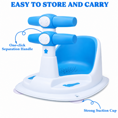 Portable Ergonomic Baby Bath Chair & Support Bather