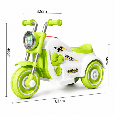 2-in-1 Kids Electric Balance Tricycle & Convertible Ride-On