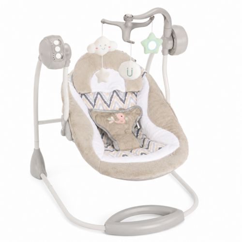 Fitchbaby Deluxe Portable Electric Baby Swing & Bouncer