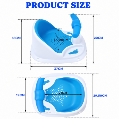 Portable Ergonomic Baby Bath Chair & Support Bather