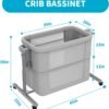 616P1HwN4NL._AC_SL1500_ 4-in-1 Smart Electric Baby Bassinet with Remote Control