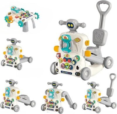 61DhWGrR5LL._AC_SL1000_ 6-in-1 Sit-to-Stand Baby Walker & Activity Center (6603)