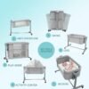 61M8qCqTsaL._AC_SL1500_ 4-in-1 Smart Electric Baby Bassinet with Remote Control