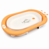 Foldable Ergonomic Baby Bath Tub with Crown Design