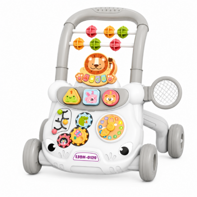 Lion 3-in-1 Baby Push Walker & Activity Center (JY-07)