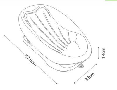 Joyous 3-Position Foldable Baby Bath Seat