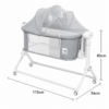 Cool Baby 4-in-1 Electric Co-Sleeping Bassinet & Swing