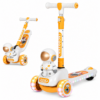 3-in-1 Foldable Astronaut Kids Scooter with Light-Up Wheels & Adjustable Handle