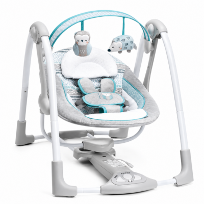 Ingenuity PowerAdapt Compact & Foldable Automatic Baby Swing (11440)