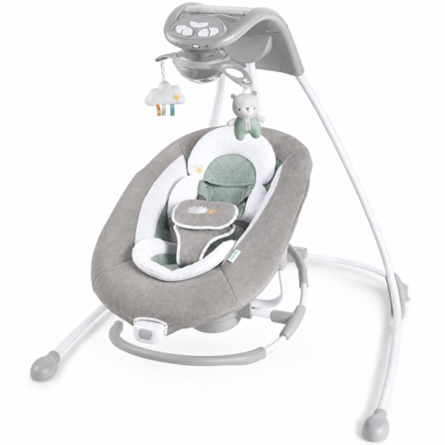 Ingenuity InLighten Multi-Motion Baby Swing & Soothing Portable Rocker (12321)