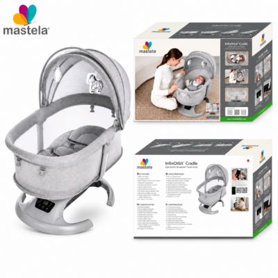 1 Mastela InfiniOrbit™ Smart Auto-Motion Baby Cradle (30911)