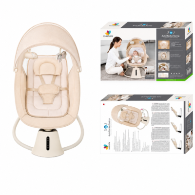 1 Mastela Aura Deluxe 3-in-1 Smart Baby Bassinet (8015)