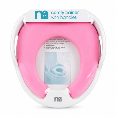 Mothercare Comfy Trainer Seat with Handles – Soft Padded Potty Seat