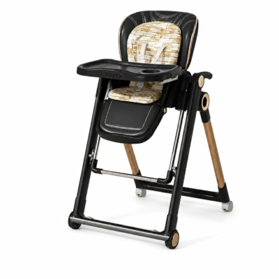 1 Joyous 3-in-1 Adjustable Convertible Baby High Chair with Gentle Swing Mode (11-6)