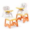 1 Joyous 4-in-1 Multifunctional Baby Dining Chair Set with Removable Wheels (985)