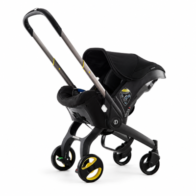 1 Convertible Rear-Facing Baby Car Seat Stroller All-in-One Travel System (AT)