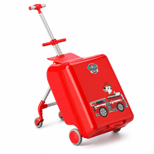 Kids Carry-On Luggage with Fold-Out Scooter Seat & Security Lock (DS-1)