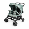 1 JOYOUS JY212 Side-by-Side Twin Double Stroller with Peek-a-Boo Canopy