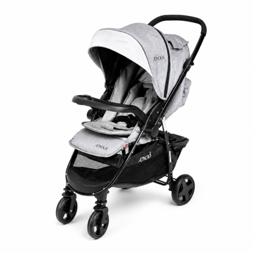 JOYOUS Deluxe Two-Way Facing Baby Stroller with Quilted Comfort Cushion (JY508)