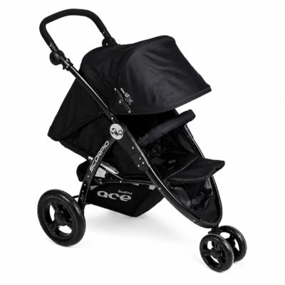 1 Baby Ace Scorpio TS043 All-Terrain 3-Wheel Baby Stroller (Made in Taiwan)