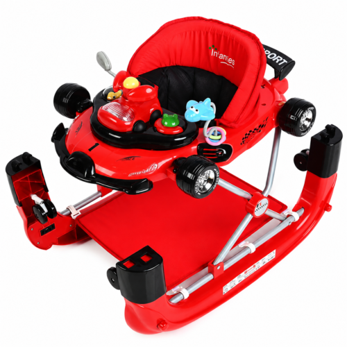 Infantes 2-in-1 F1 Race Car Baby Walker & Rocker (1085)