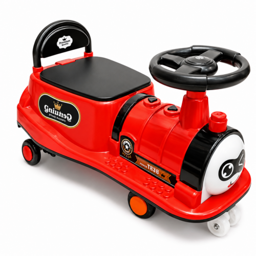 Thomas Train Swing Car – Ride-On Wiggle Toy with LED Lights & Music