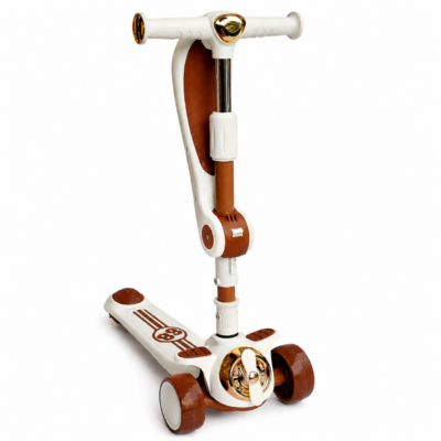 Airplane Jet-Design Foldable Kids Scooter with Smooth Ride Wheels