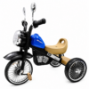 1 Motorcycle-Style Kids Tricycle with Front LED Lights & Sound System