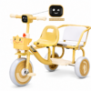 Smile Cruiser 2-Seater Kids Tricycle with Lights, Sound & Toy Basket