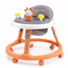 Interactive Animal & Mushroom Foldable Baby Walker with Height Adjustment