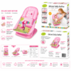 Mastela Deluxe Baby Bather - Adjustable 3-Position Folding Infant Bath Seat (7031)