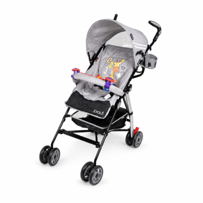 Joyous S306 Compact Folding Baby Stroller with Adjustable Canopy & Storage Basket