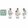 2 Whiz Bebe 3-in-1 Ergonomic Baby Seat Carrier – Inward, Outward & Back Carry Positions (HBD360)
