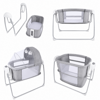 2 Mastela 4-in-1 Multifunctional Baby Bassinet, Co-Sleeper & Swing