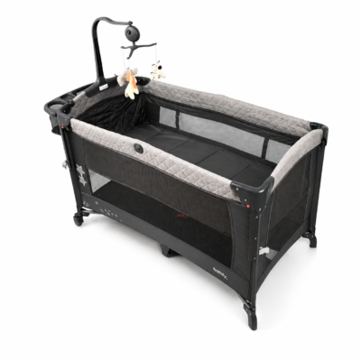 2 Babify All-in-One Portable Baby Travel Cot & Playard with Diaper Changing Station (UP-650)