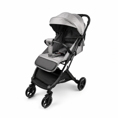 2 JOYOUS Lightweight Cabin-Approved Baby Stroller with Leatherette Details (JY-501)