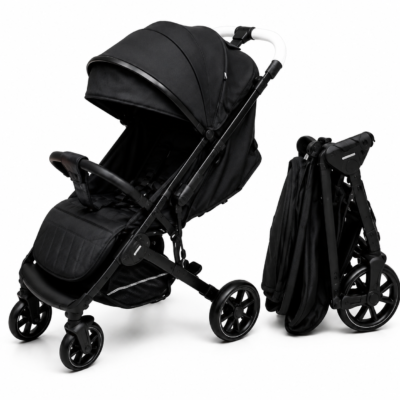 2 kidilo Lightweight Portable Travel Stroller with Briefcase Fold & Sun Canopy (K202)