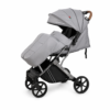 2 Kidilo V1F Premium Baby Stroller with Matching Detachable Footmuff & Leatherette Handle