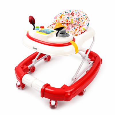 Joyous Foldable Baby Walker with Rocking Mode, Interactive Space Toy Tray (250)