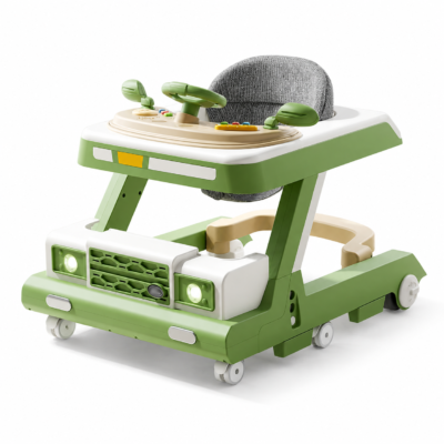 Car-Theme Baby Walker with Lights & Music Tray (272)