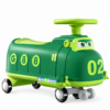 2 Kids Airplane Twist Car – Ride-On Wiggle Car with Smooth Silent Wheels