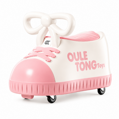 Kids Ride-On Sneaker Car with Shoelace Handle (2–6 Years)